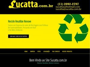 Criação de Site para Produtos Recicláveis